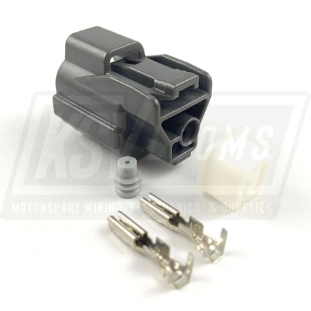 1-Way Connector Kit For Honda S2000 F20 F22 Vtec Solenoid (22-16 Awg)
