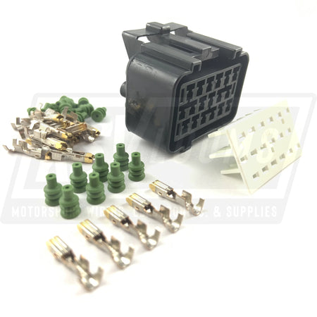 18-Way Connector Kit Fits M&W Cdi Ignition Pro-10 Pro-12 Pro-14 Pro-Drag (20-18 Awg)