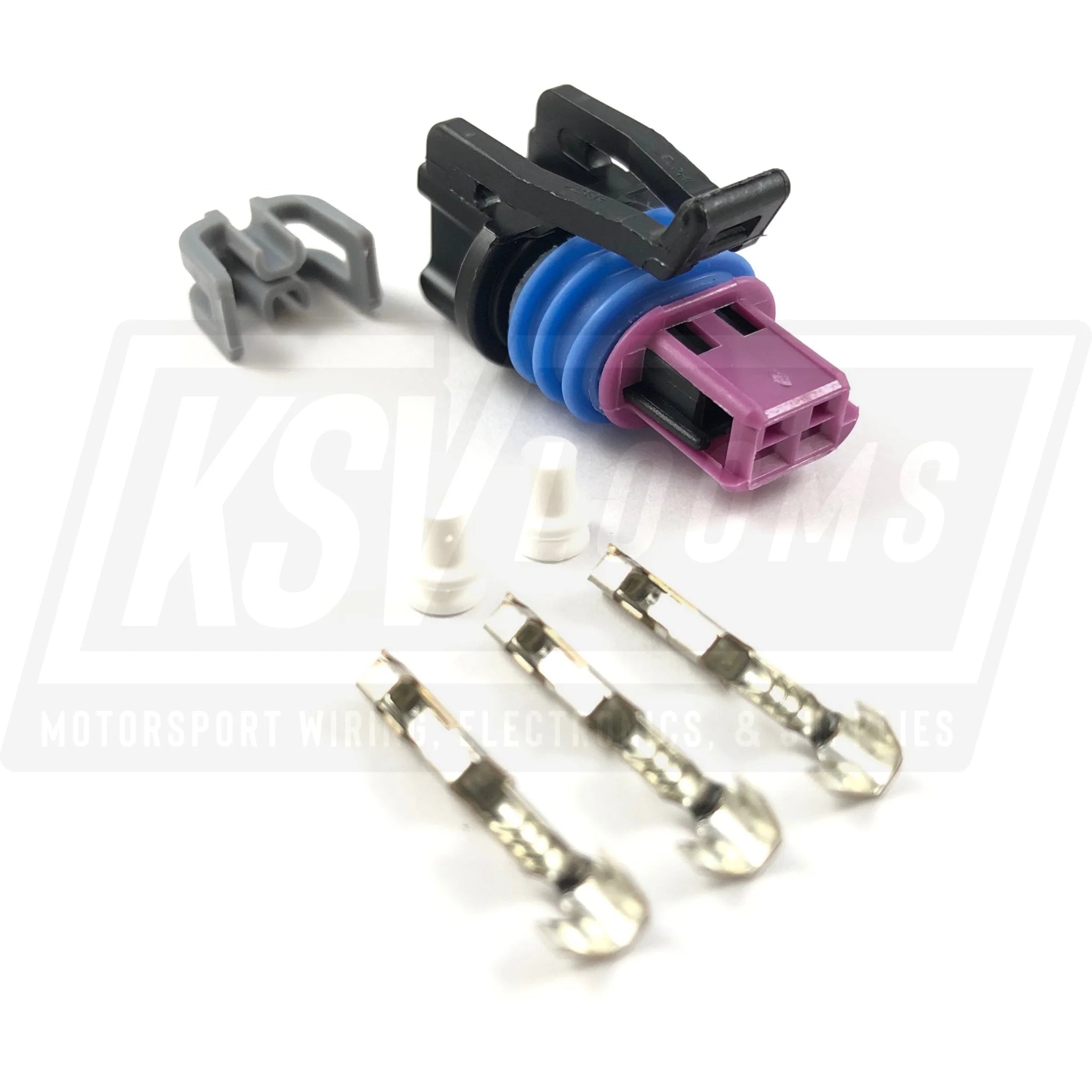 2-Way Connector Kit Fits 3/8’ Npt Rife Liquid Temp Sensor Gm (52-1245) 24-20 Awg