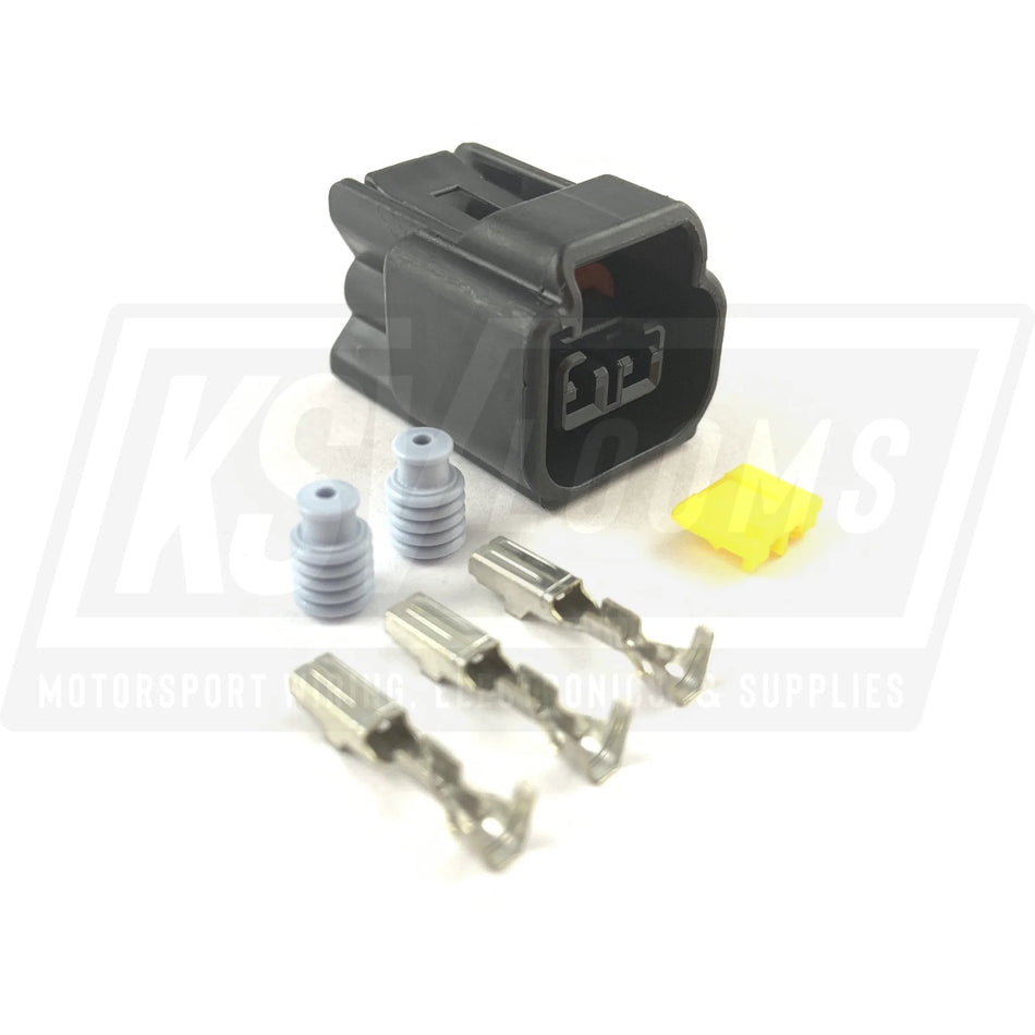 2-Way Connector Kit For Denso Pencil Ignition Coil Pack (22-20 Awg)