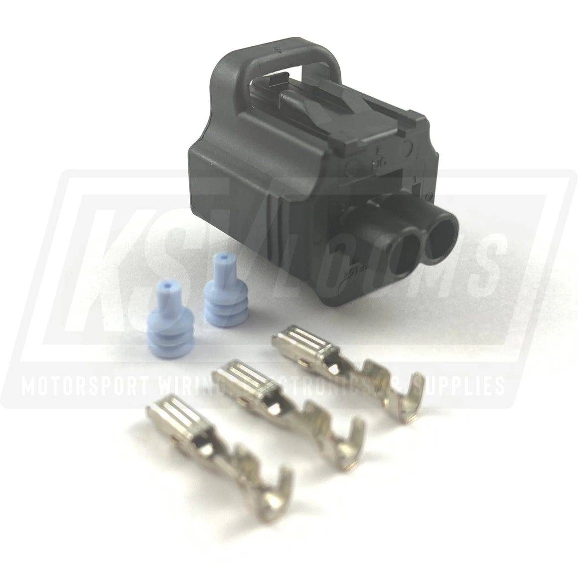 2-Way Connector Kit For Ford Mustang Iac (22-18 Awg)