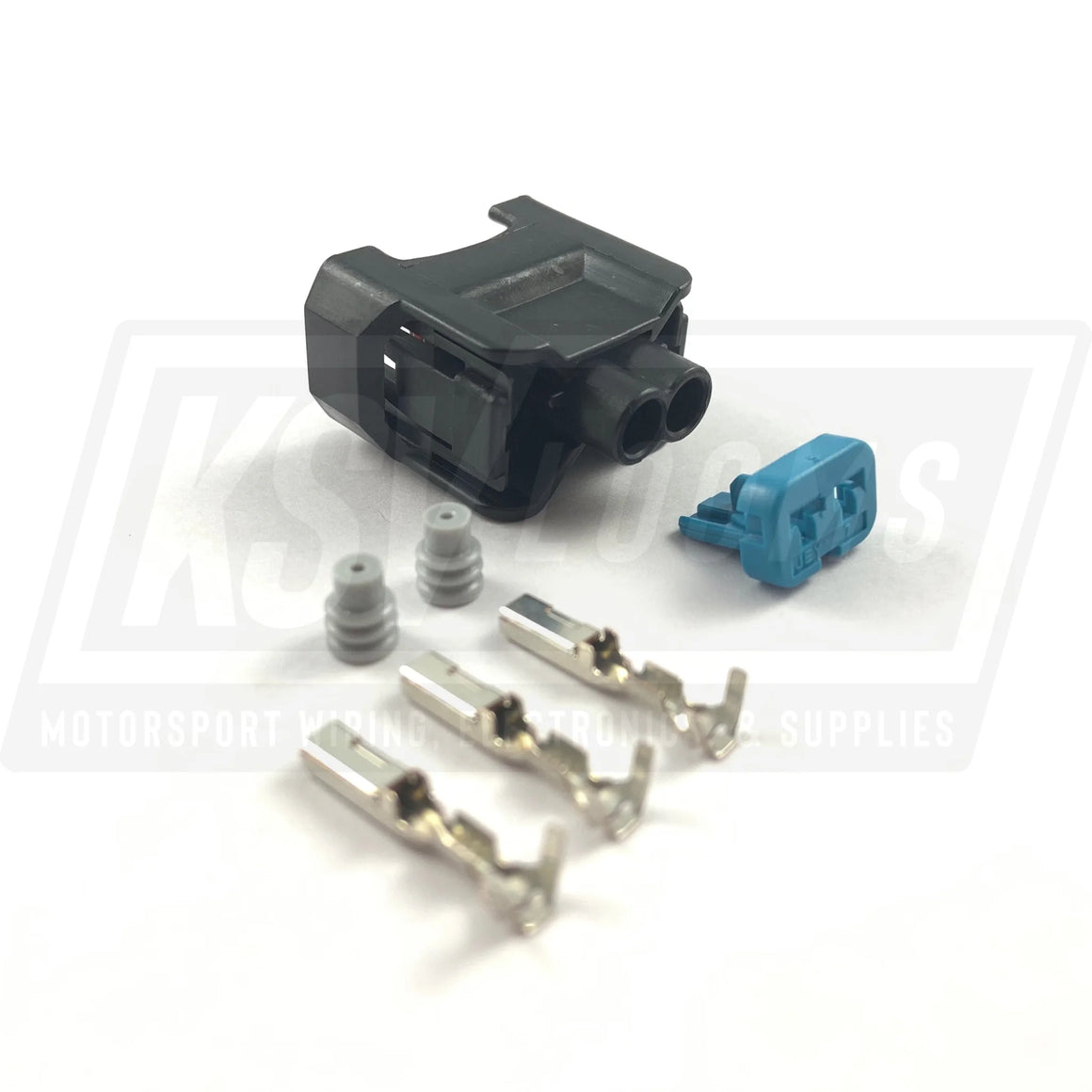 2-Way Connector Kit For Honda 06164-Pcx-010 Fuel Injector (22-20 Awg)