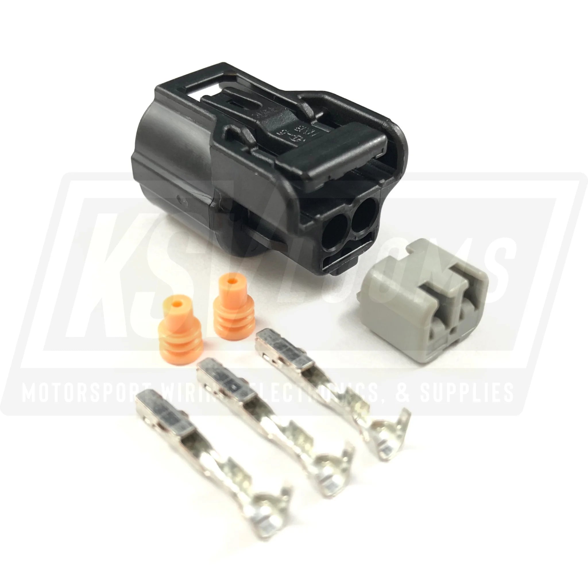 2-Way Connector Kit For Honda K-Series K20 K24 Water Coolant Temperature Sensor (22-20 Awg)
