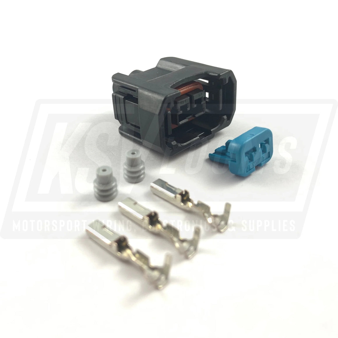 2-Way Connector Kit For Suzuki Hayabusa Gen I (99-07) Fuel Injector (22-20 Awg)