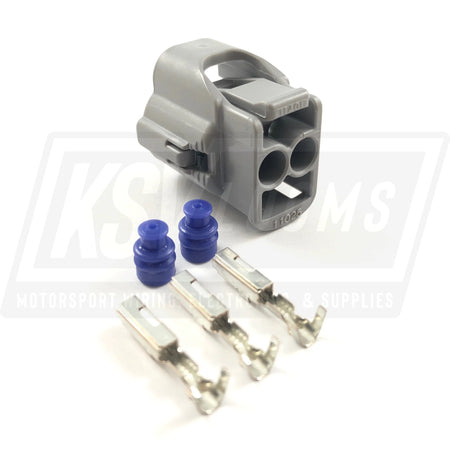 2-Way Connector Kit For Toyota 2Jz-Ge 2Jz-Gte Intake Air Temperature Iat Sensor (22-20 Awg)