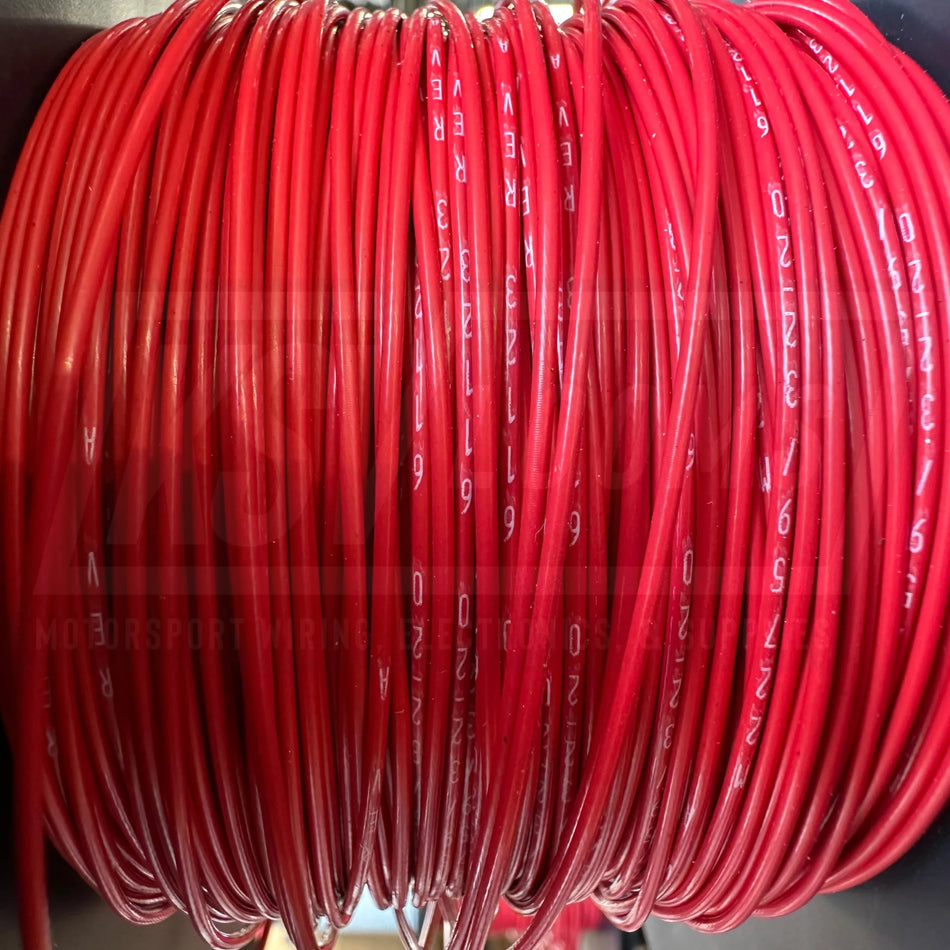 20 Awg Red Tefzel Wire M22759/32-20-2 (Cut Length)