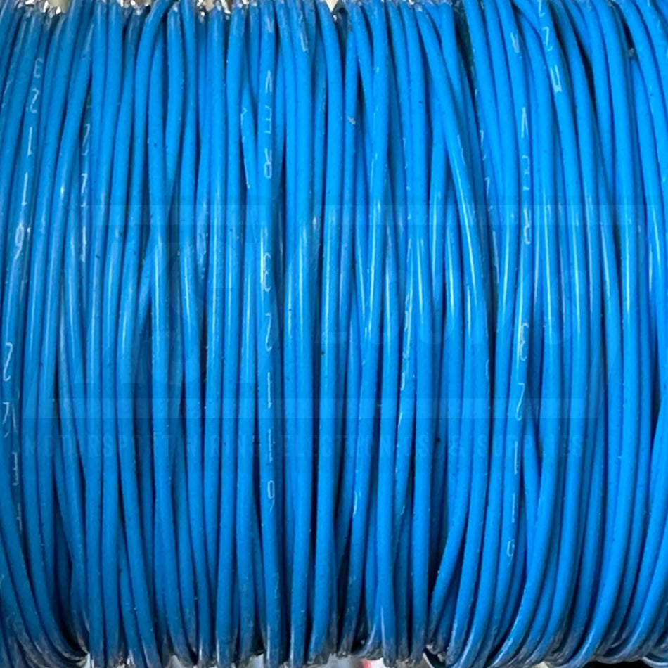 22 Awg Blue Tefzel Wire M22759/32-22-6 (Cut Length)