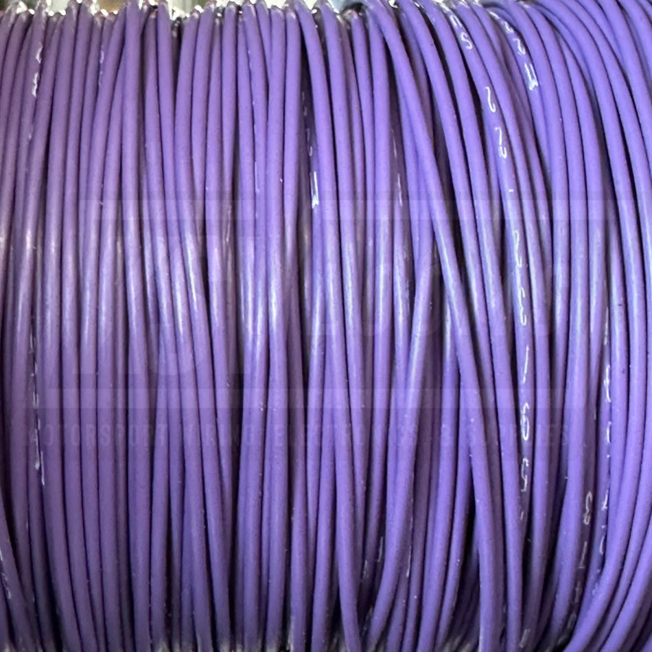 22 Awg Purple Tefzel Wire M22759/32-22-7 (Cut Length)