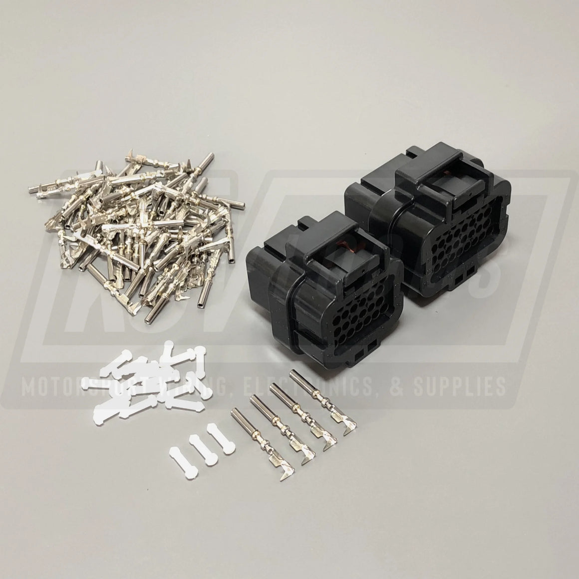 26-Way And 34-Way Connector Kit For Motec Pdm Pdm15 Pdm30 E888 (24-20 Awg)