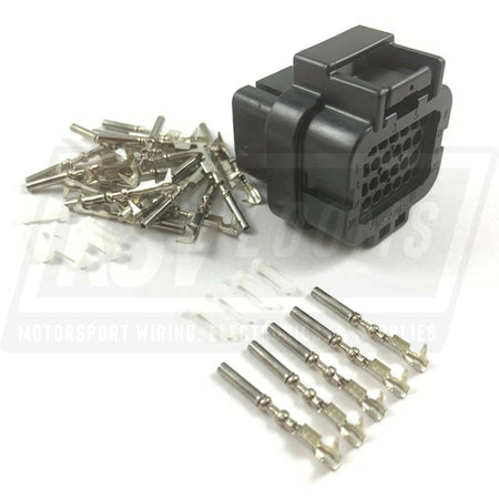 26-Way Connector Kit For Fueltech Ft550 Ecu A (24-20 Awg)