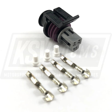 3-Way Connector Kit Aptiv (Delphi) Gt150 Pressure Sensor (22-20 Awg)