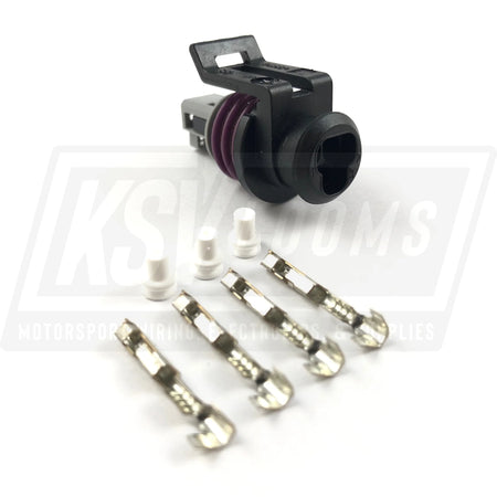 3-Way Connector Kit Fits Fueltech Ps-3000 Pressure Sensor 5005100220 (22-20 Awg)