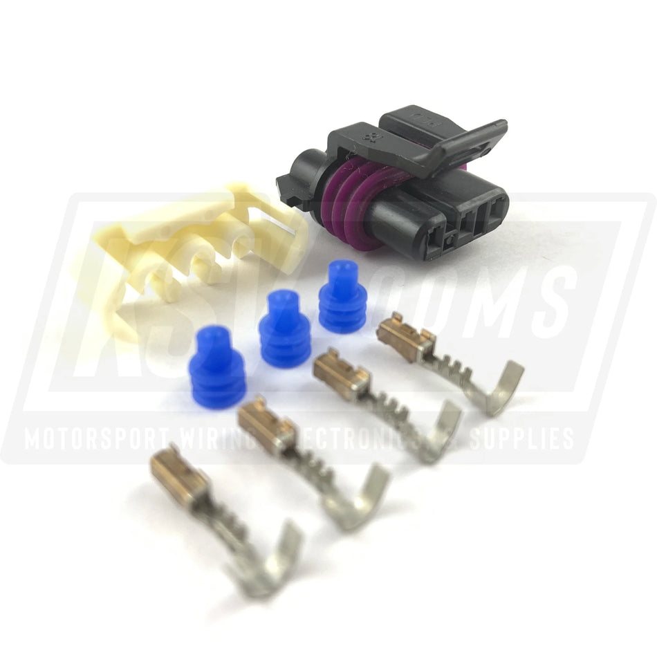3-Way Connector Kit For Gm Cam Position Sensor (22-20 Awg)
