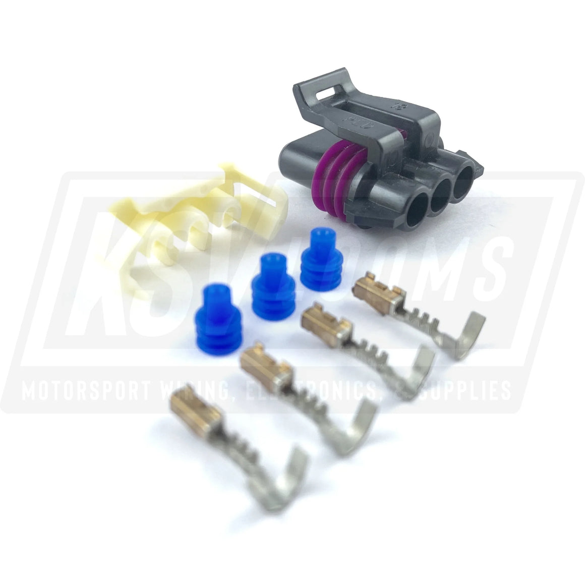 3-Way Connector Kit For Gm Cam Position Sensor (22-20 Awg)