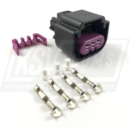 3-Way Connector Kit For Motec E85 Ethanol Flex Fuel Sensor (22-20 Awg)