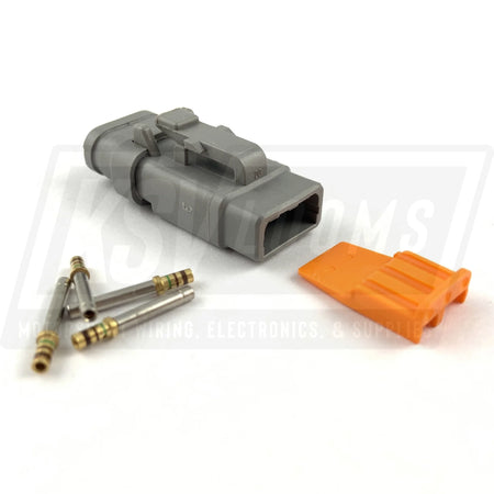 3-Way Connector Kit For Rife 100 Psi Dtm Series Pressure Sensor Transducer 1/8’ Npt (53-100Psi)