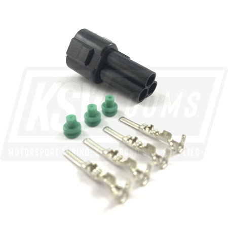 3-Way Connector Kit For Suzuki Hayabusa (1999-2015) Gear Position Sensor Gsx1300R (22-16 Awg)