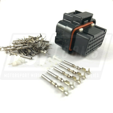 34-Way Connector Kit For Haltech Elite 550 750 1000 1500 2000 2500 Ecu (24-20 Awg)