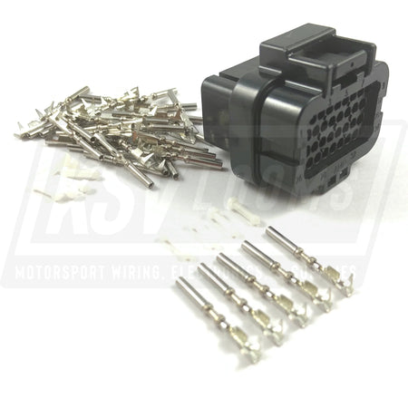 34-Way Connector Kit For Motec M142 Ecu A (24-20 Awg)