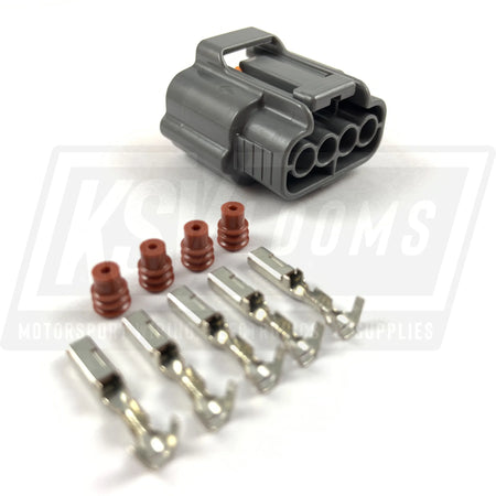 4-Way Connector Kit For Mazda Throttle Position Sensor Tps (22-20 Awg)
