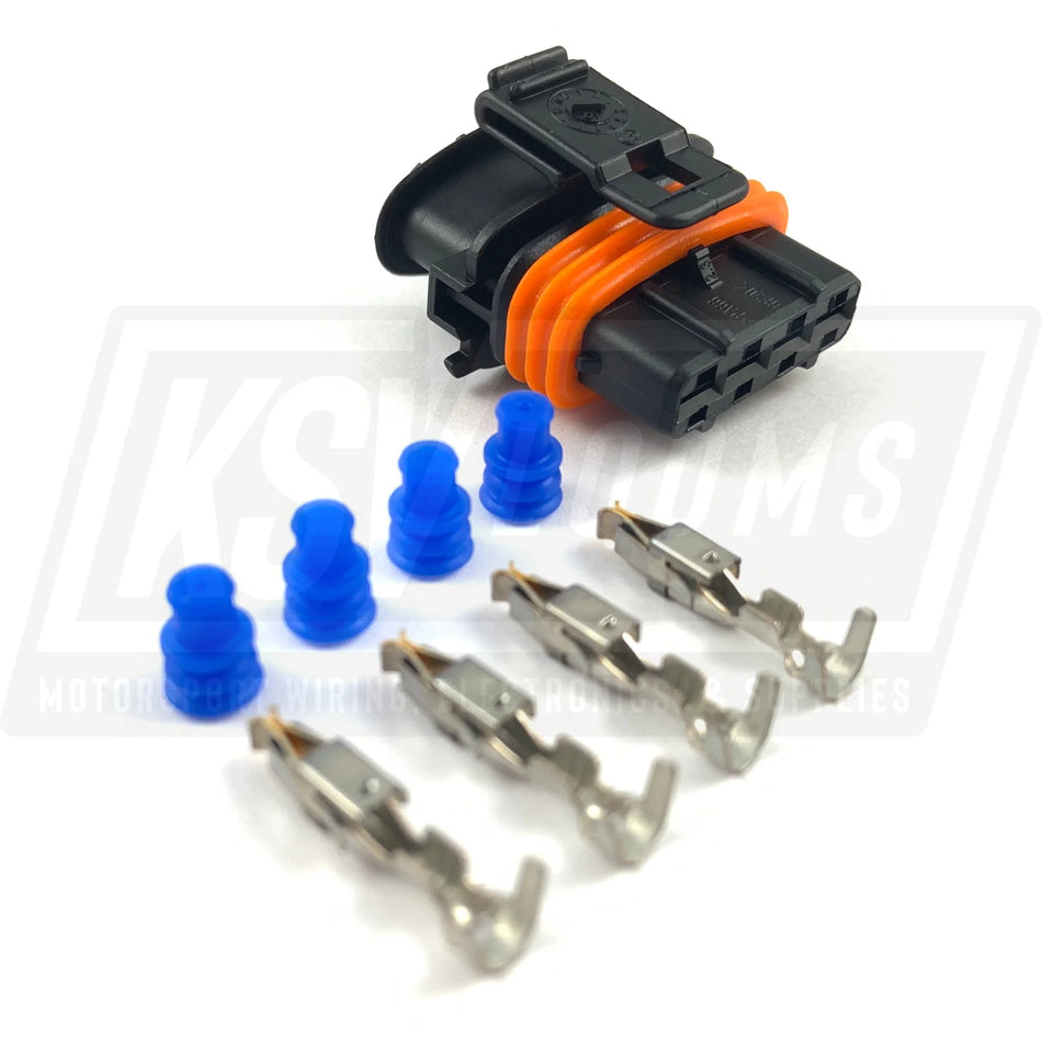 4-Way Connector Kit Same As Bosch D261.205.366-01 (22-20Awg)