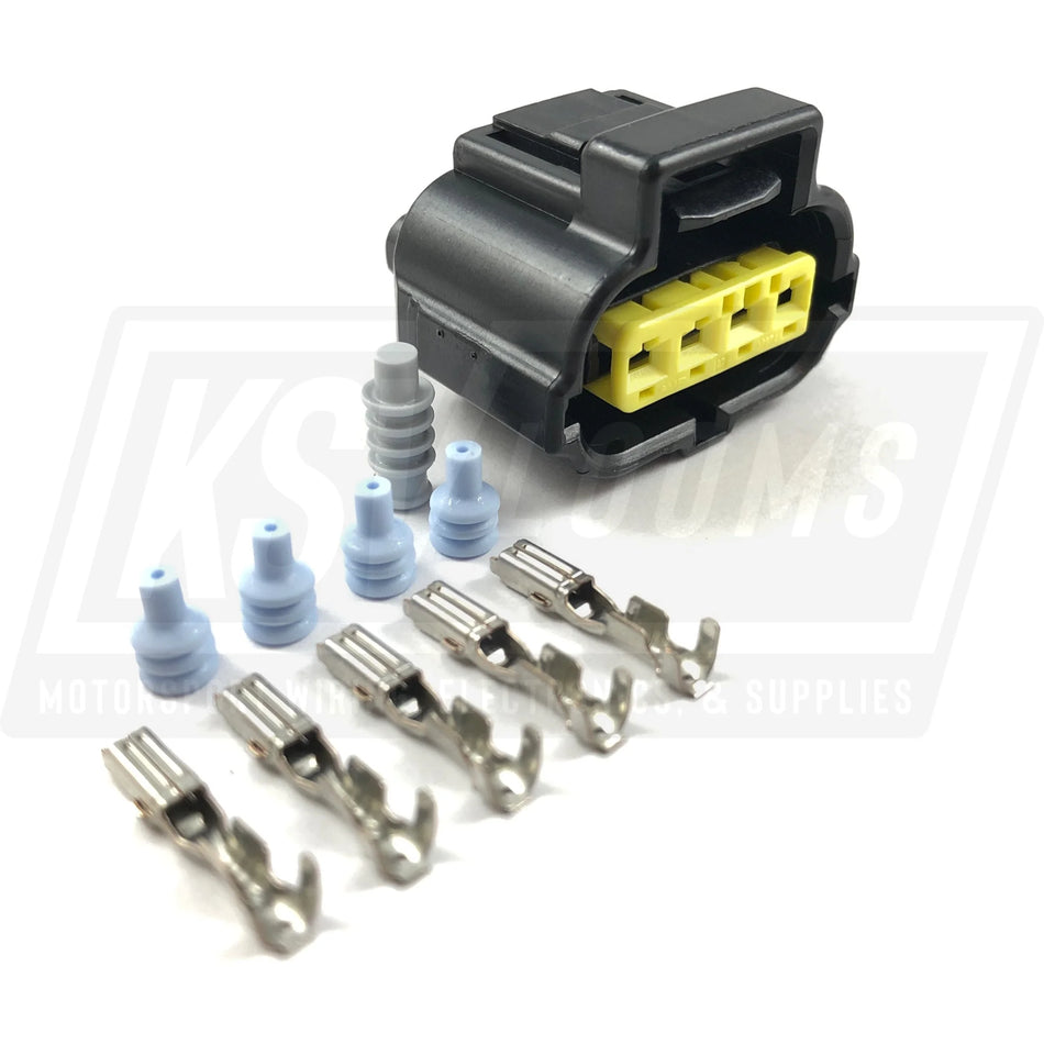 4-Way Connector Kit Used In Mopar Repair 05019924Aa (22-18 Awg)