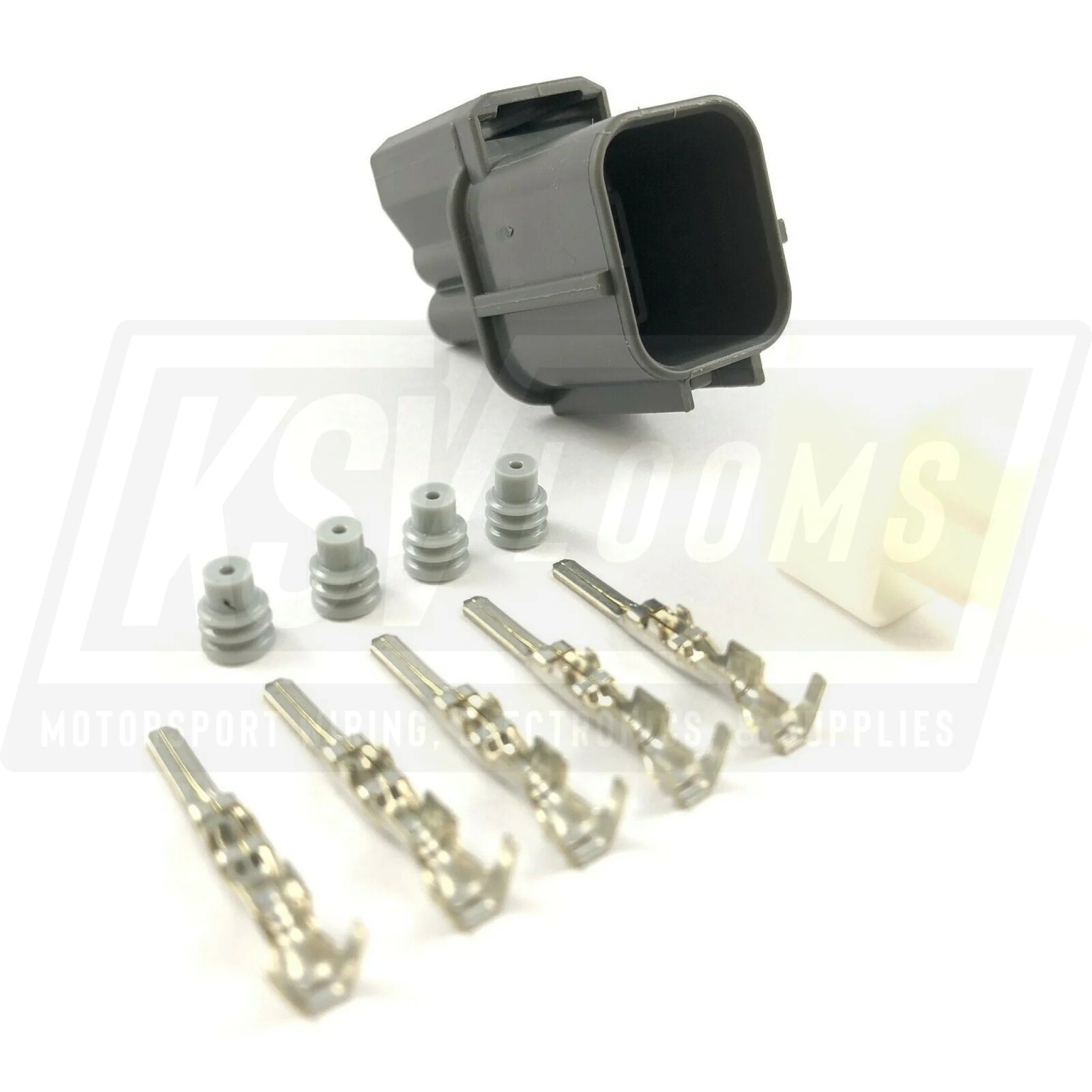 4-Way Male Connector Kit For Honda K-Series K20 K24 O2 Oxygen Sensor (22-16 Awg)