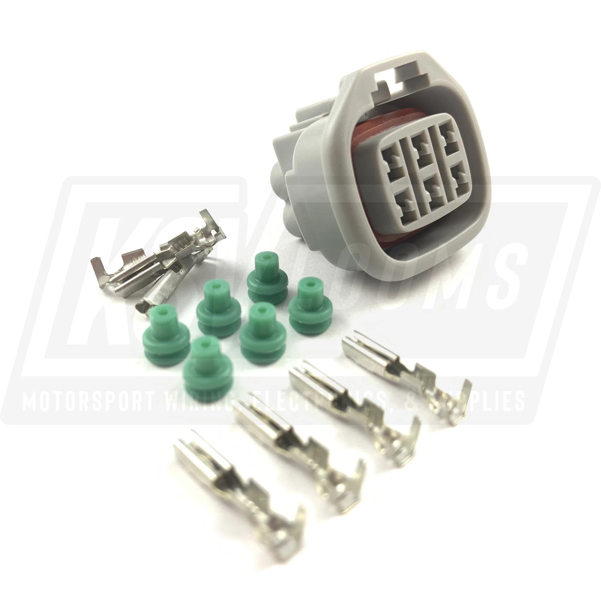 6-Way Connector Kit For Toyota Supra 2Jz-Ge Idle Air Control Valve Iac Sensor (22-16 Awg)