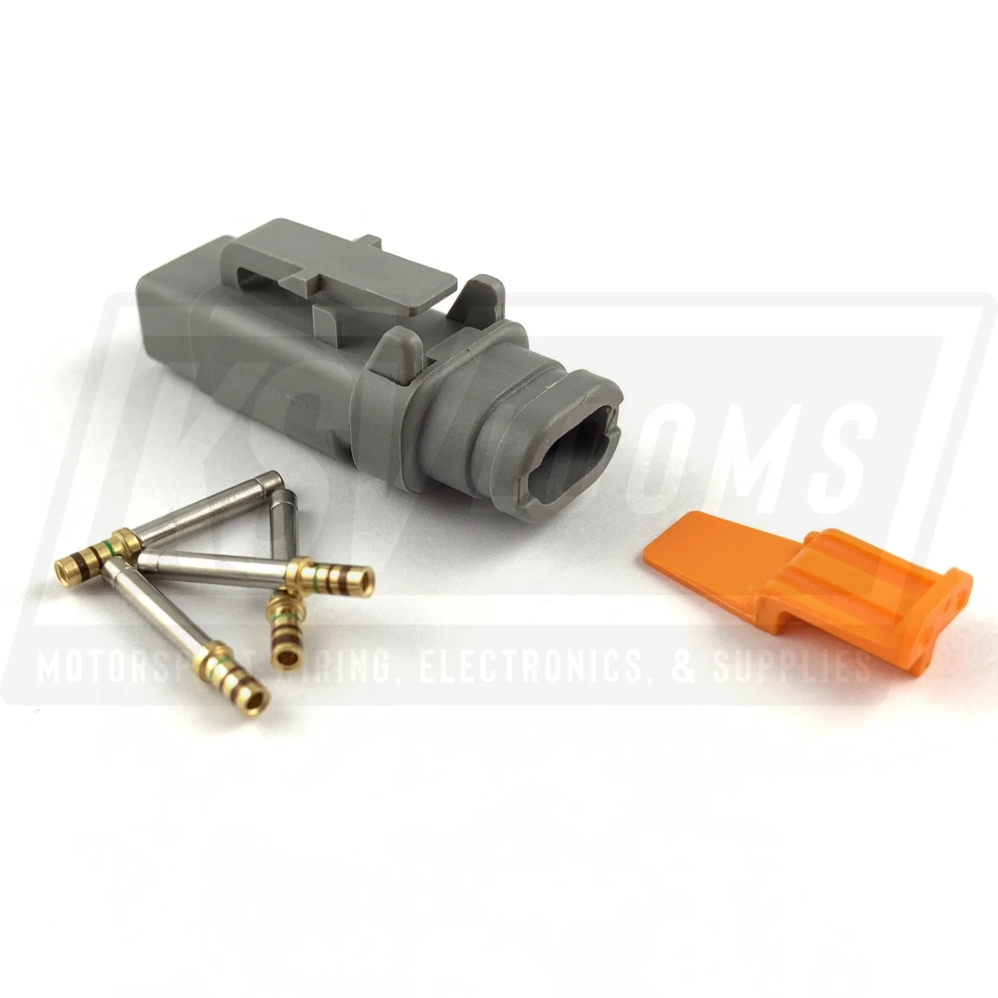 Deutsch Dtm 2-Way Socket Plug Connector Kit (24-20 Awg)