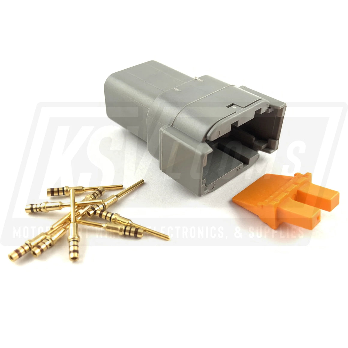 Deutsch Dtm 8-Way Pin Receptacle Connector Kit (24-20 Awg)