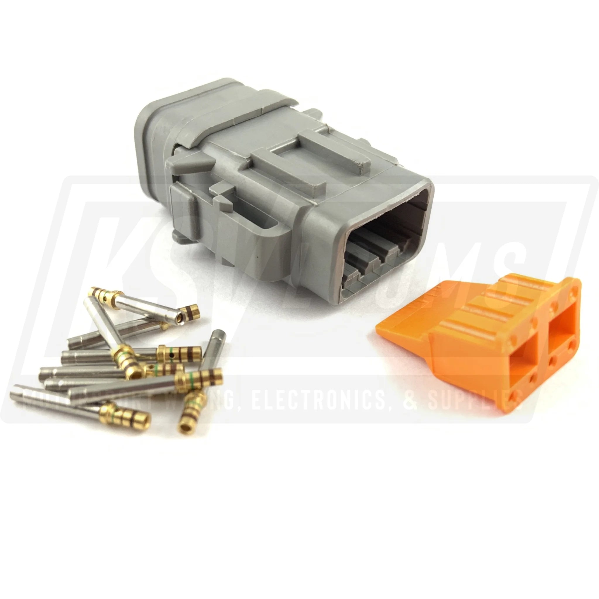 Deutsch Dtm 8-Way Socket Plug Connector Kit (24-20 Awg)