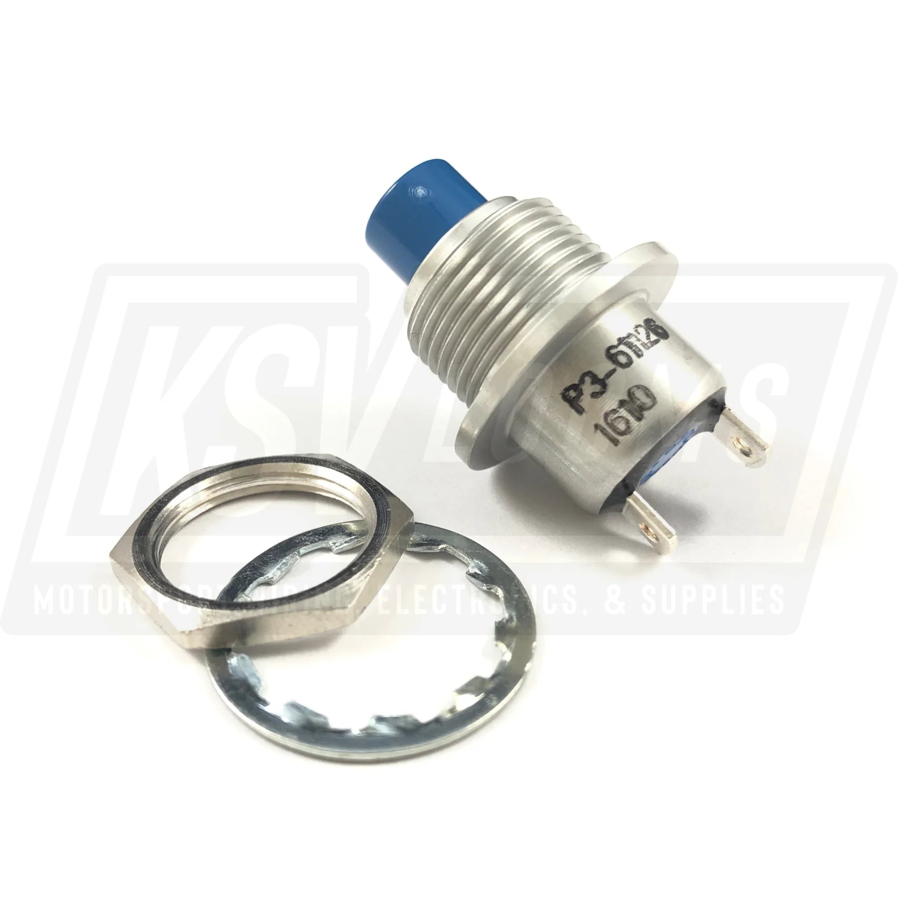 Otto Blue Momentary Push Button Switch (4Lb Pressure) P3-61126