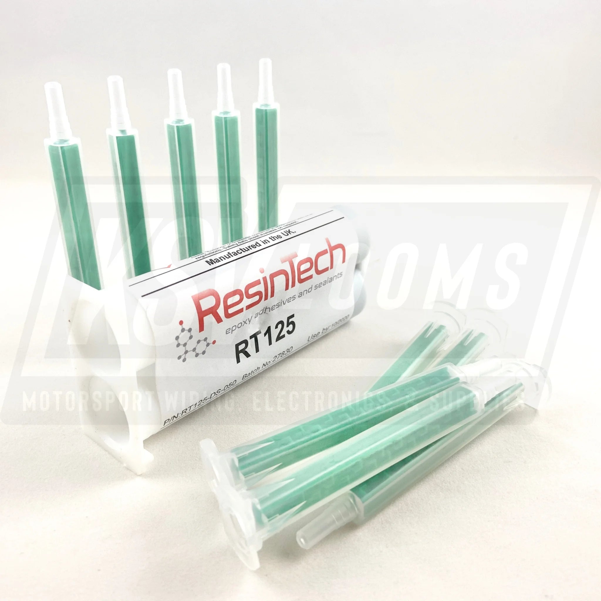 Resintech Rt125 Epoxy + Mixing Nozzles Kit